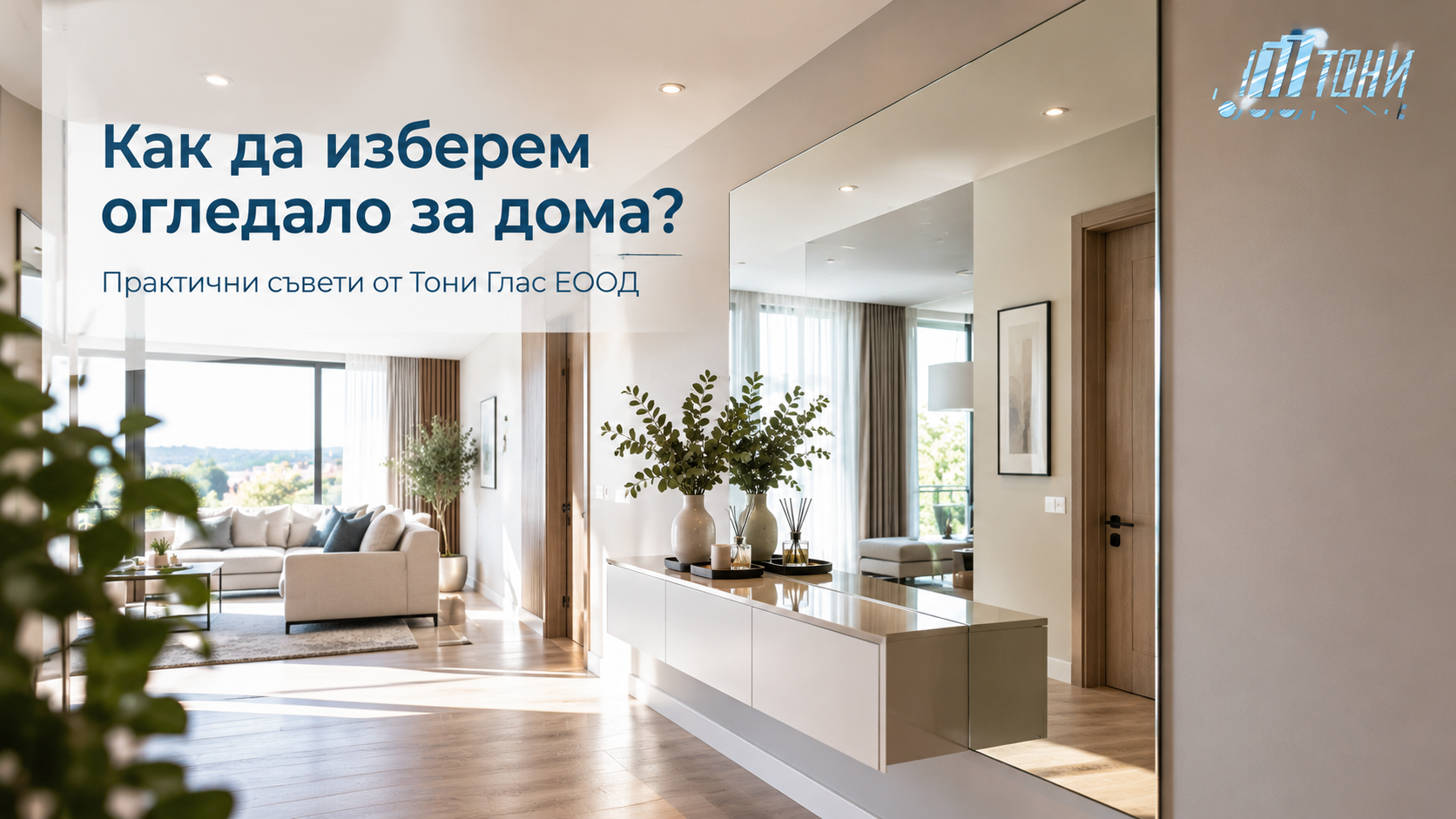 Как да изберем огледало за дома? Практични съвети за размер, форма и стил