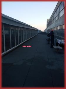 Стъкла на покрив депо метро